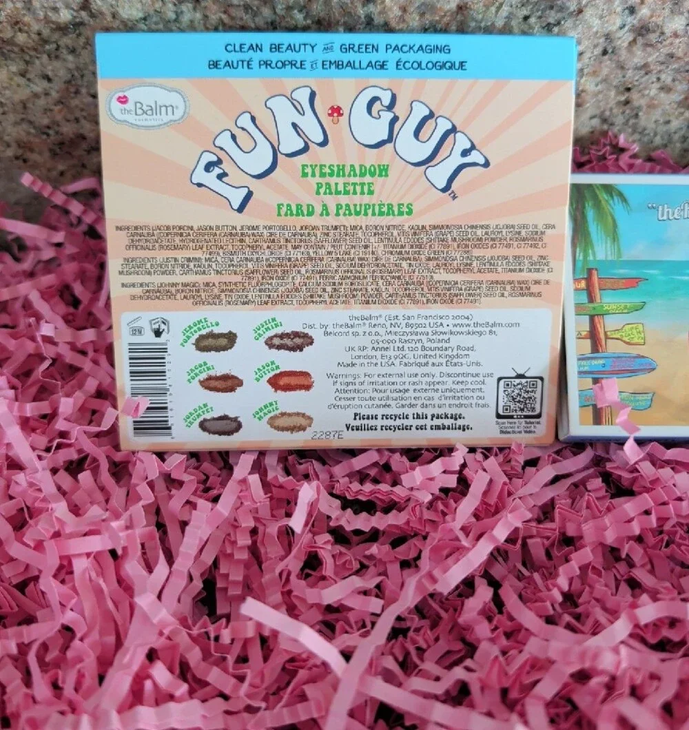 theBalm Fun Guy Eyeshadow Pallet & Gold Coast Face Palette New